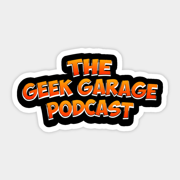 Main "Geek Garage" Logo Sticker by geekgaragepodcast